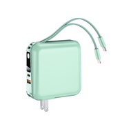 VEGER P15 POWER BANK 15000 MAH WITH BUILT IN CABLE AND ADAPTER 20W พาวเวอร์แบงค์