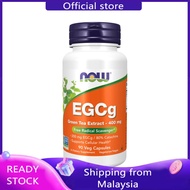 NOW Foods Supplements EGCg Green Tea Extract 400 mg Free Radical Scavenger (90 Veg Capsules)