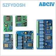 ABCIV 1/2/4/8 Channel ESP32 WIFI Bluetooth-compatible BLE Relay Module AC90-250V/DC5-30V Power Supply ESP32-WROOM Development Board LKIUY