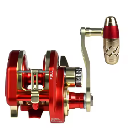 Full Metal Jigging Master Fishing Underhead Overhead Reel Tuna Conventional Reel Boat Slow Pitch Jig