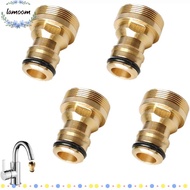 LAMOO Brass Faucet, Universal Brass Tap Adapters, Brass Quick Connector Brass Faucet Connector Bathr