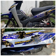 Wave Alpha 3-Layer Car Sticker Blue Bearbrick Sticker Wave 50/100/110 - Wave Car Sticker