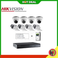 Hikvision 8 Channel POE CCTV Set With 8 x 2MP POE Camera - Hikvision POE CCTV