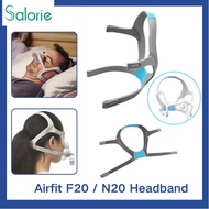Headband for Resmed Airfit F20 N20 Mask Nasal Mask Unisex CPAP Adjustable Replacement Headband for Sleep Apnea