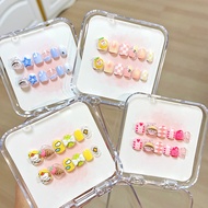 Children's Accessories Cute Children's Nails Cartoon Finished Nails Boxed Fake Nails Wearing Nails P