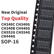 5PCS CH340C CH340G CH340B CH440G CH552G CH554G CH444G SOP-16 New Chip