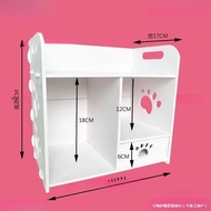 Doll mini wardrobe, small pretend play bed6Separate bed storage box-style wardrobe, cotton dolls, gi