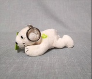 白色北極熊 鑰匙圈 (購自 韓國濟州 JOANNE BEAR博物館)