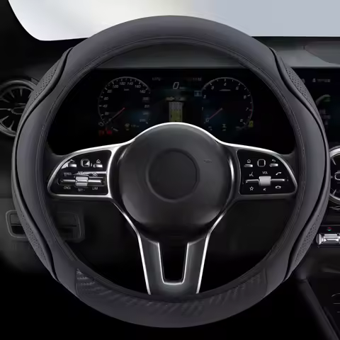 Pu Leather Steering Wheel Cover for Skoda Kodiaq Octavia Superb Fabia VW Passat B5 B6 B7 B8 Golf 5 P