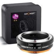 K&F Concept IV PRO FD-M4/3 MFT Lens Mount Adapter, Compatible with Canon FD/FL series Lens to M4/3 M