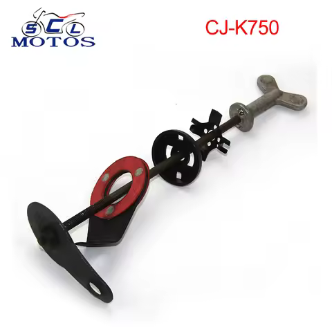 Sclmotos- CJ-K750 Motorcycle Steering Damper Steering Handbar Turn Parts Full Set For BMW R71 R72 R5