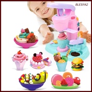 [Blesiya2] Pretend Ice Cream Maker Toy Develop Clay Tool for Kids Toddlers Aged 3-8 Holiday Present Gifts