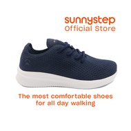 Sunnystep - Balance Knit Runner - Sneakers in Navy - Most Comfortable Walking Shoes