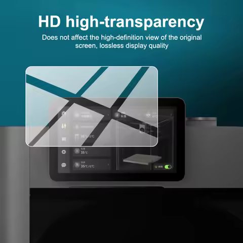 1/2Pcs Tempered Glass Film HD Screen Protector | For BambuLab P2S H2S H2D H2C | 3D Printer Screen Pr