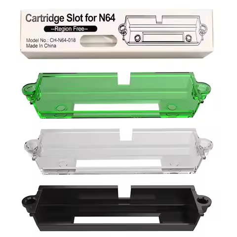 Universal Region Free Cartridge Adapter for Nintendo 64 - Convert N64 USA to Play Japanese Import Ga
