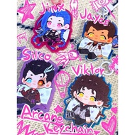 Arcane Doll Keychain league of legends