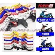 y15zr v2~ y15zr v2 accessories~ 🔥 Alloy Brake Clutch Lever Set Y15ZR RS150 LC135 / YAMAHA Y15ZR V1 V