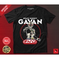 BAJU GAVAN THE SPACE SHERIF T-SHIRT LENGAN PENDEK ROUNDNECK COTTON