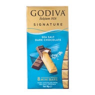 Godiva Signature Sea Salt Dark Chocolate Mini Bars.