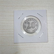 Duit Syiling 20 Sen Malaysia Tahun 1970