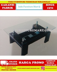 Meja Tamu Minimalis Coffee Table Kaca Dagaho Coffe Table Mt A16