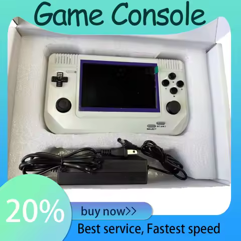 NGC Portable Game Console Modified by WII Motherboard / 3.5-inch IPS Screen for Nintendo Gamecube Wi