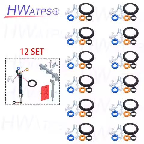 2/4/6/8/12 SET ‎A2820720100 Fuel Injector Seal 2820720100 For Mercedes Benz M282 CLA C118 Shooting B