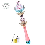 Wand Sparkling Lights Enchanting Princess Wand with Light Luminous Toy Fine Workmanship Magical Chil