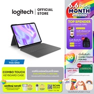 Logitech Combo Touch Case for iPad Pro 11-inch (M4) เคสสำหรับไอแพด พร้อมคีย์บอร์ดถอดได้และเคสแทร็กแพ