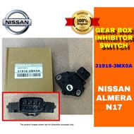 NISSAN INHIBITOR SWITCH NISSAN ALMERA N17 ( 31918-3MX0A ) Suis Perencat