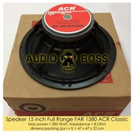Speaker 15 inch Full Range FAR 1580 ACR Classic / 15" Full Range 1580