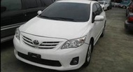 2012年TOYOTA altis2.0智能啟動整車零件拆賣