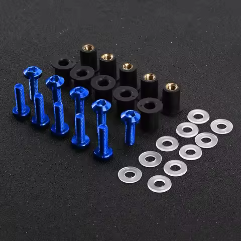 FOR Suzuki GIXXER BURGMAN 650 400 125 200 AN650 AN400 AN125 AN200 10pcs M5 Windshield Bolt Windscree