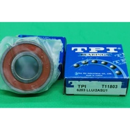6203 LLU (17X40X12mm)Motorcycle, Industrial Bearing TPI