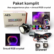 Biled aes experience plus 2.5 inch 60 watt Lampu Led Motor Lampu Motor