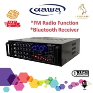 Dawa AV-3800BT Professional Digital Karaoke Amplifier FM Radio Function Bluetooth Receiver / AMP PEMBESAR SUARA