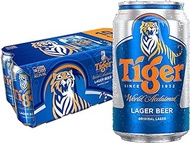 Tiger Lager Beer Can, 10 x 320ml