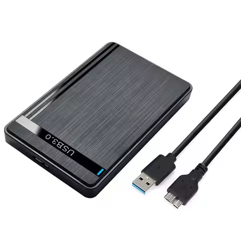 External HDD Case SATA to USB3.0 HDD Enclosure 2.5 inch Hard Drive Case Support 5Gbps Mobile Externa