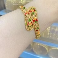 Latest gold dubai keroncong bracelet