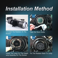 HEADLAMP H4 VINYX V9 LED LAMP PROJECTOR MINI PROJECTOR LENS MOTORCYCLE CAR rans