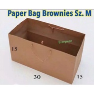 Brownie paper bag 30x15x15 Brownies paper bag, Roll cake, cake