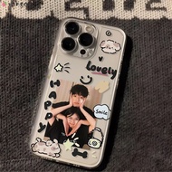 Compatible For iPhone 17 Pro Max Air iPhone17 Phone Case Cute Dog Puppy Star Smiling Face Smile Cart