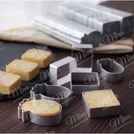 Aluminum Cutter Mold for Pineapple Cake in many designs