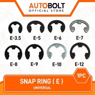 1 PC Snap Ring (E) E 3.5, 5, E 6, E 7, E 8, E 9, E 10, E 12 Circlip Clip Retaining Locking ClipRing