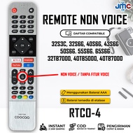 Remote Smart TV Android COOCAA 32S3C 32S6G 40S6G 43S6G 50S6G 55S6G 65S6G 32TB7000 40TB5000 40TB7000 
