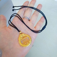 916 gold Abacus Dragon Brand Pendant /charm gold 916 big Abacus