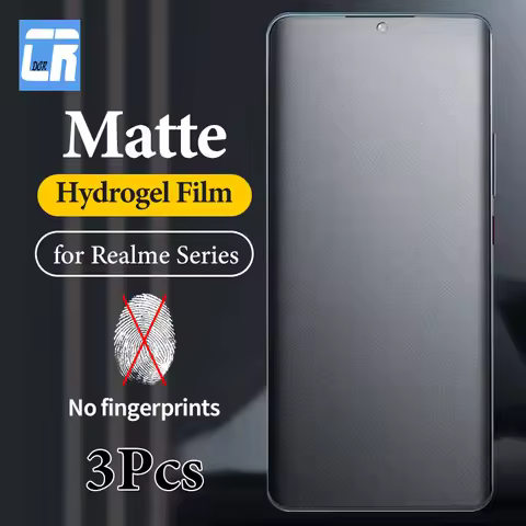 1-3pcs Matte Hydrogel Film for OPPO Realme 11 10 10T 9i 9 Pro plus GT Neo 5 3t C30S C33 C55 C53 Nord