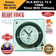 DLX EH711 72x72mm Timer with 72hours Power Reserve AC 240v
