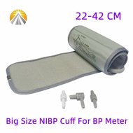 Portable Adult NIBP Cuff 22-42 / 22-48 Cm For Arm Digital Monitor Single Tube Tonometer Sphygmomanom
