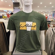 WATCHOUT JEANS kaos pria lengan pendek hijau JK402680011